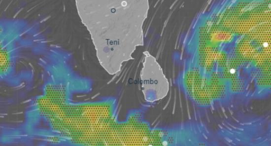 Low-Pressure Area Forms Over Bay of Bengal